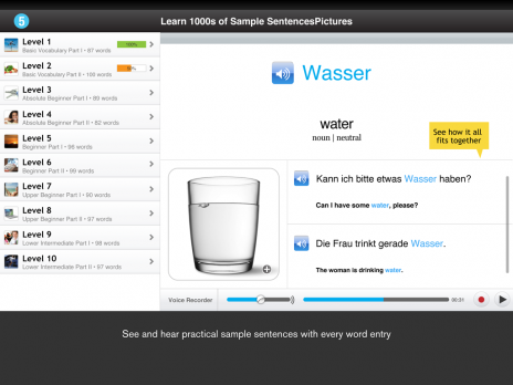 Screenshot 6 - Learn German - WordPower 